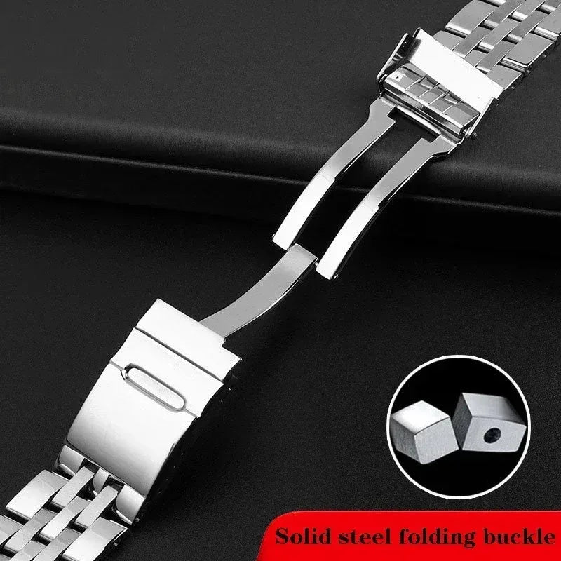 18mm 20mm 22mm 24mm for Breitling watch strap for AVENGER NAVITIMER SUPEROCEAN solid stainless steel watch band
