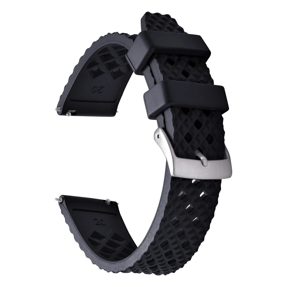 Cinturino per orologio Rapide Premium in gomma a nido d'ape - Universale