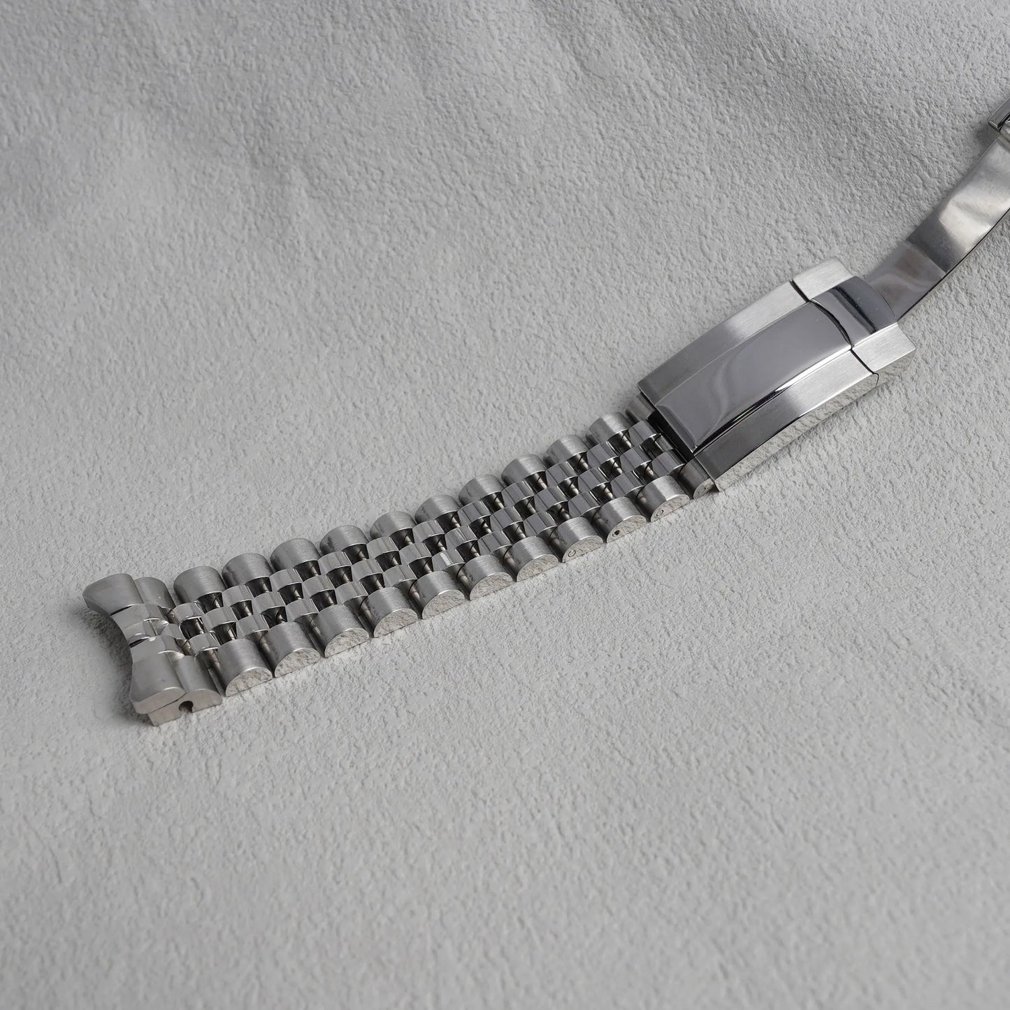Per Rolex 126334 126300DateJust41 21mm 904L Bracciale di ricambio in acciaio per orologio Bracciale Jubilée con chiusura Oyster di Rolamy