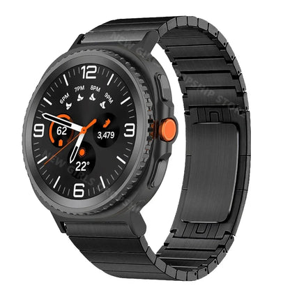 Luxury Stainless Steel Bracelet for Samsung Galaxy Watch 8 Classic 46mm 44mm 40mm, Professional Strap for Samsung Galaxy Ultra Correa