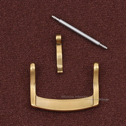 Boucle de montre en acier inoxydable, 18mm 20mm, fermoir fin poli, substitut pour accessoires de montre Rolex, bouton de fermoir à broche pour bracelet de montre