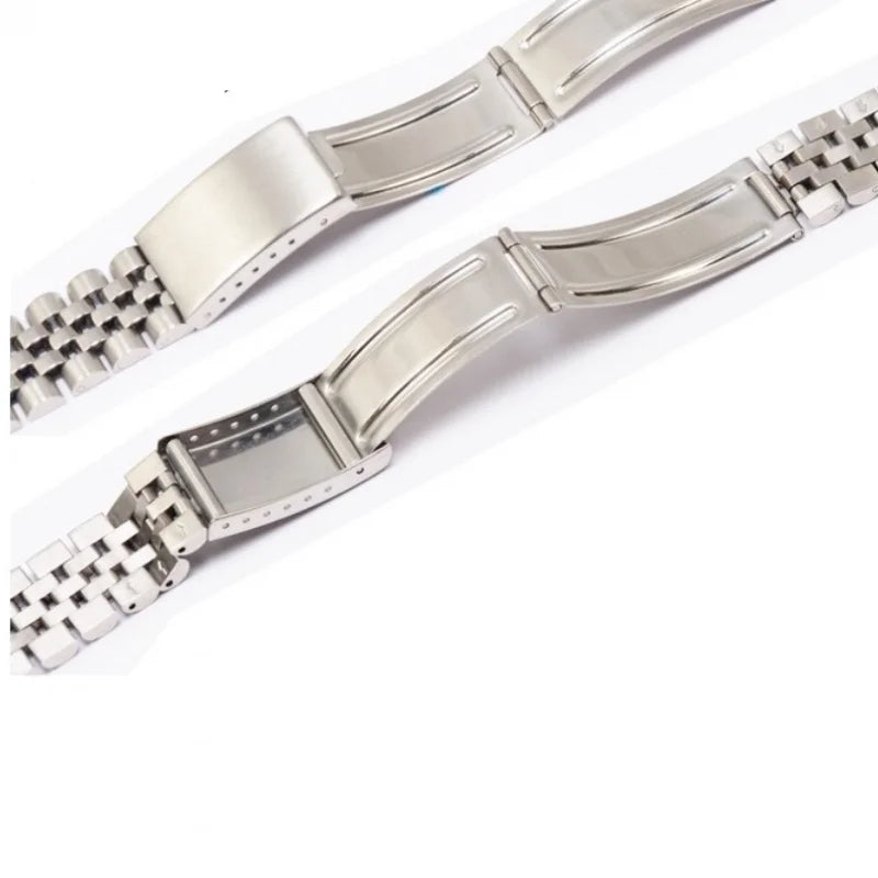 Bracelet de luxe en acier inoxydable, 18/19/22mm/20mm, pour Rolex 46mm, 43 bandes, boucle de montre solide en métal pour bracelet datejustseiko