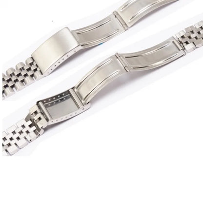 Bracelet de luxe en acier inoxydable, 18/19/22mm/20mm, pour Rolex 46mm, 43 bandes, boucle de montre solide en métal pour bracelet datejustseiko
