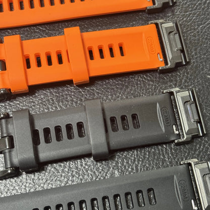 QuickFit 22/26mm Replacement Watch Band for Garmin Forerunner 970 965 955 945 935 745 MARQ Official Silicone Sport Strap