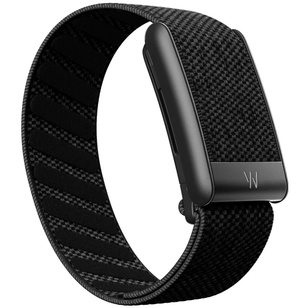 Black, Silver, and Gold Bracelet for Whoop 5.0 Mg, Bracelet with W Logo, Elastic Woven Nylon Band, Sport Replacement Straps for Whoop