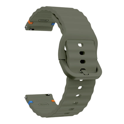 20/22mm Music Watchband for Garmin Forerunner 265 165 245 255 645, for Garmin Vivoactive 3 4 5/Venu 3 sq 2 Plus/Approach S12