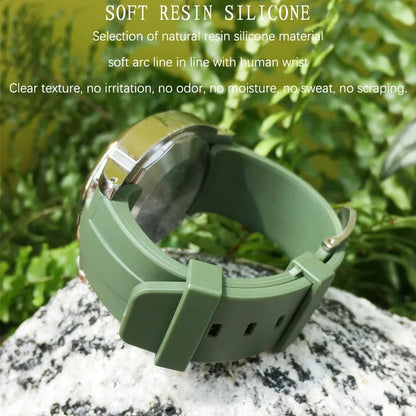 Bracelet de montre en caoutchouc naturel à extrémités courbes, 24mm, pour Panerai LUMINOR PAM00357 00111 01312, bracelet de montre en Silicone, outils gratuits