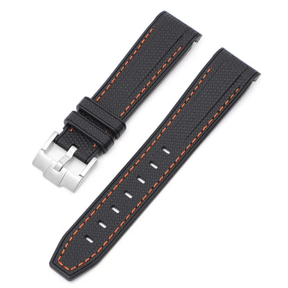 Bracelet de montre pour Omega X Swatch Joint MoonSwatch, pour Seamaster 300 hommes femmes 20mm caoutchouc Silicone extrémité incurvée