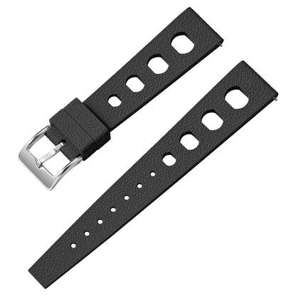 FKM Bracelet de montre pour Omega × montre/Rolex/IWC Bracelet 20mm 22mm Bracelet à dégagement rapide Bracelet en caoutchouc souple respirant