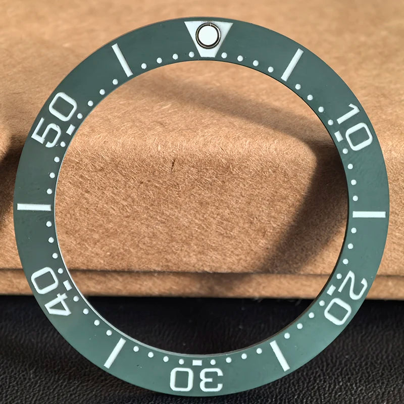 Insert de lunette lumineux en céramique de rechange pour Seiko Sumo SBDC001/003/031/033/SPB101/SPB103
