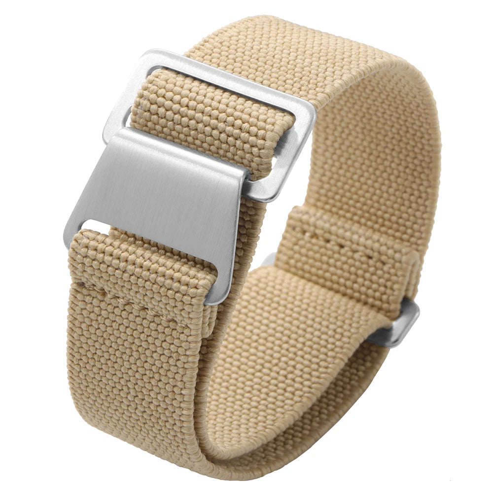 Bracelets de montre en Nylon 18/20/22mm, Parachute élastique respirant, respectueux de la peau, pour Rolex Water Ghost pour Omega pour Bracelet Tudor