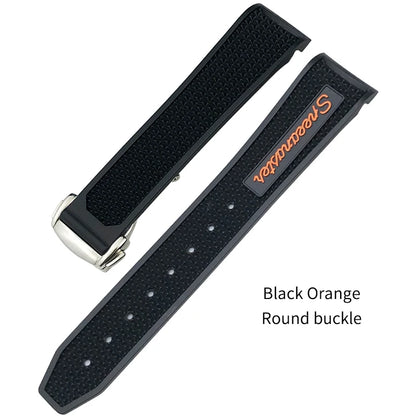 Uhrenarmband aus Naturkautschuk für Herren, Uhrenarmband für Omega Speedmaster Seam84300, weiches Silikon, Moonwatch S, 20 mm, 19 mm, 21 mm, 22 mm, 18 mm