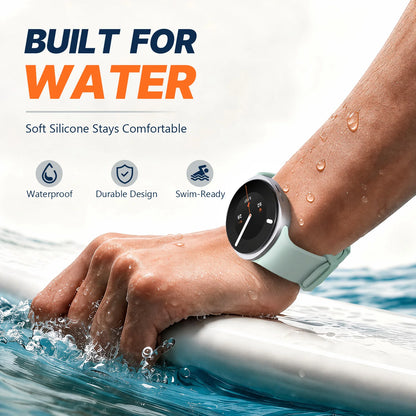 Original Silicone Strap for Samsung Galaxy Watch 9 8 44mm 40mm, Correa Band for Galaxy Watch 9 8 Classic 46mm, Accessories