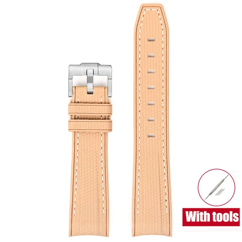 Bracelet de plongée Joint MoonSwatch 20mm pour Omega X Swatch hommes femmes Arc extrémité incurvée Bracelet en caoutchouc TPU pour outils de Bracelet de montre Rolex