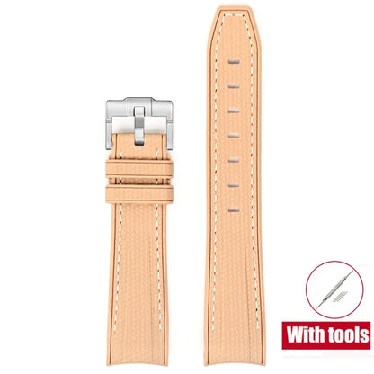 Bracelet de plongée Joint MoonSwatch 20mm pour Omega X Swatch hommes femmes Arc extrémité incurvée Bracelet en caoutchouc TPU pour outils de Bracelet de montre Rolex