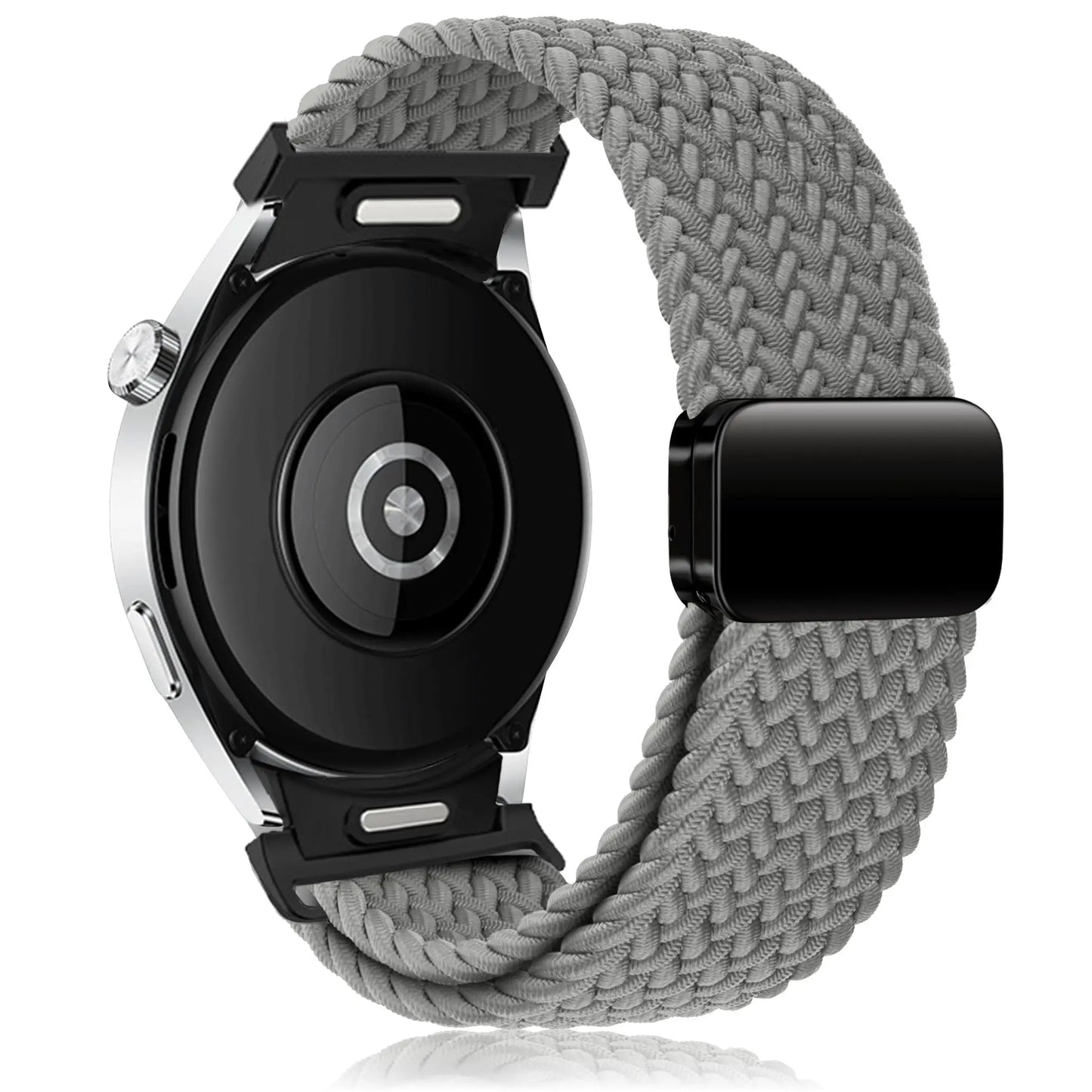 Bracelet sans espaces pour Samsung Galaxy Watch 6 4 classic/5 pro 47mm 43mm 44mm 40mm bracelet tressé magnétique Galaxy watch6 watch4