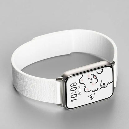 Boucle magnétique en Silicone pour Redmi 6 5 4, sangle de sport, ceinture de remplacement en Silicone, Bracelet Correa
