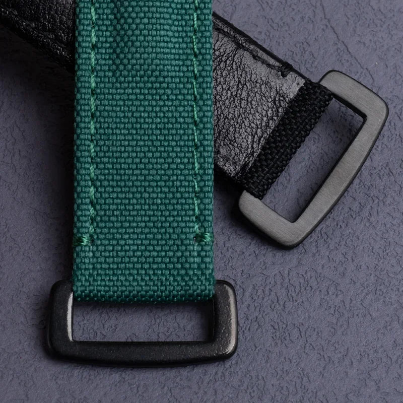 Universal Nylon Watch Strap, 20mm, for Tudor/Omega/Rolex/IWC/Tissot Daytona SUBMARINER, Canvas Strap, Steel Buckle