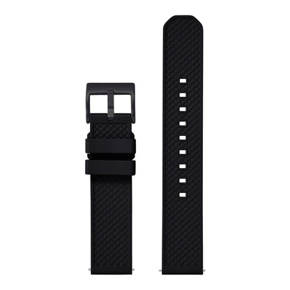 Quick Release FKM Rubber Watch Strap, Fluoroelastomer, 18mm, 20mm, 22mm, for all Watch Brands