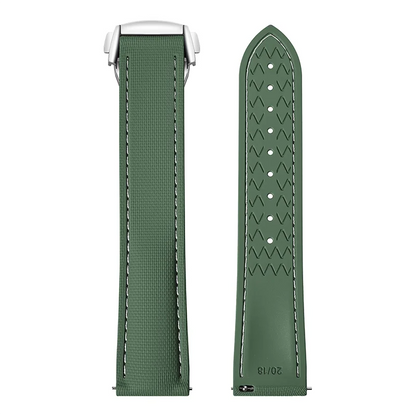 Ремешок для часов 20 мм из каучука FKM с быстросъемным механизмом для Omega Swatch, универсальный 20, 21, 22 мм, гибкий, дышащий, износостойкий, сменный ремешок