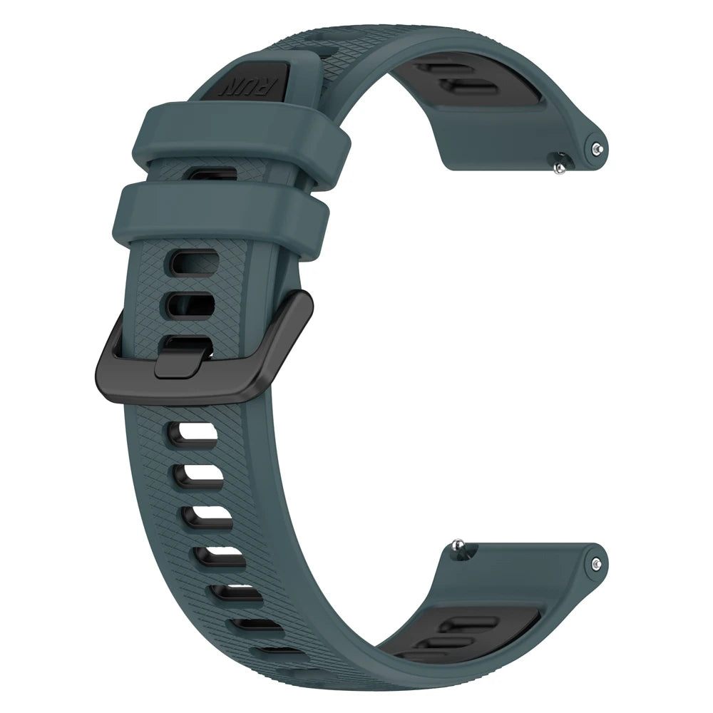 20mm 22mm Silicone Strap for Huami Amazfit Active 3 2/Active Max Sports Band BALANCE 2 BIP 3 6 5 GTS 4 mini GTR 3 Pro
