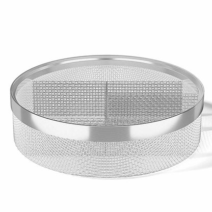 Paniers de nettoyage de montres empilables, plateau de rangement de lavage Portable avec couvercle en maille pour vis d'entretien de mouvement de petites pierres 4 pièces