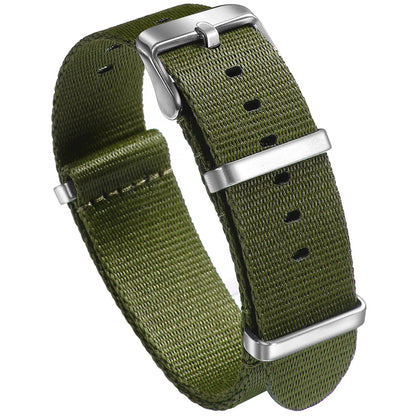 Bracelet de montre en Nylon 20mm 22mm bracelets de montre confortables boucle militaire lavable Blet pour hommes bracelets de montre