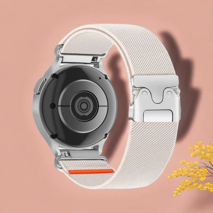 Cinturino in nylon intrecciato per Samsung Galaxy Watch 7/6/5/4 e Huawei Watch GT6 GT5 GT4 41mm GT6 Pro, 18/20/22 mm