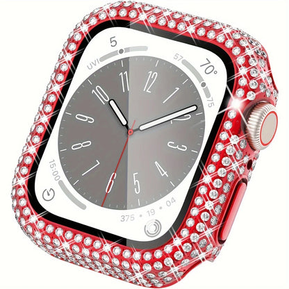 Блестящие стразы для корпуса Apple Watch, подходит для 38/40/41/42/44/45/49 мм, совместимо с Ultra/SE/10/9/8/7/6/5/4