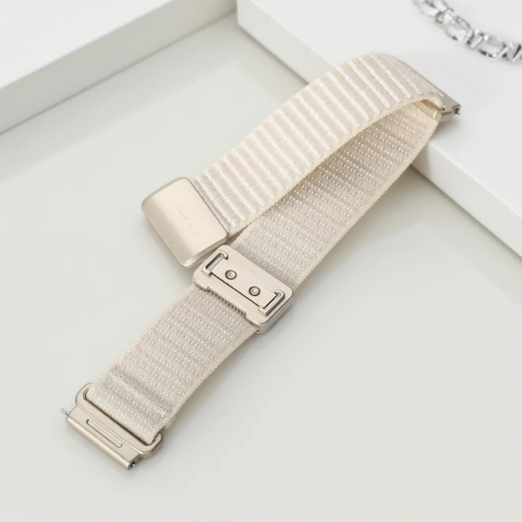 Braccialetto sportivo in nylon per Motorola Moto Watch 40/70/100/120, cinturino di ricambio regolabile per Motorola Moto Watch 360 di terza generazione 2020