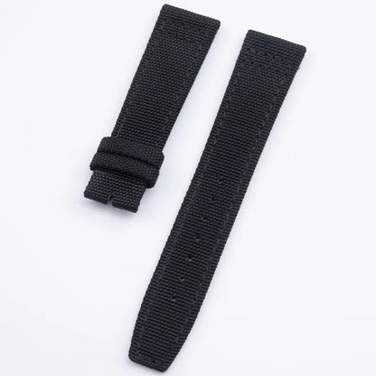 Universal Accessories Canvas and Leather Watch Strap for IWC PILOT Portugal Watch Strap 20mm 21mm 22mm Foldable Strap
