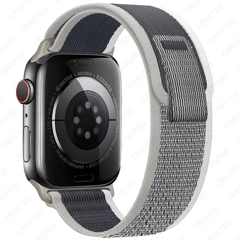 适用于 Apple Watch Ultra 3 2 的 Trail 回环式表带，49mm 46mm 44mm 45mm 40mm 41mm 42mm，兼容 iWatch 系列 11 10 SE 9 8 7 的表带 Correa