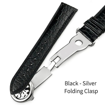 Luxurious Crocodile Leather Watch Strap, 20mm 19mm 21mm 22mm, for Patek Philippe 5227 5146 5147, American Alligator Watch Band