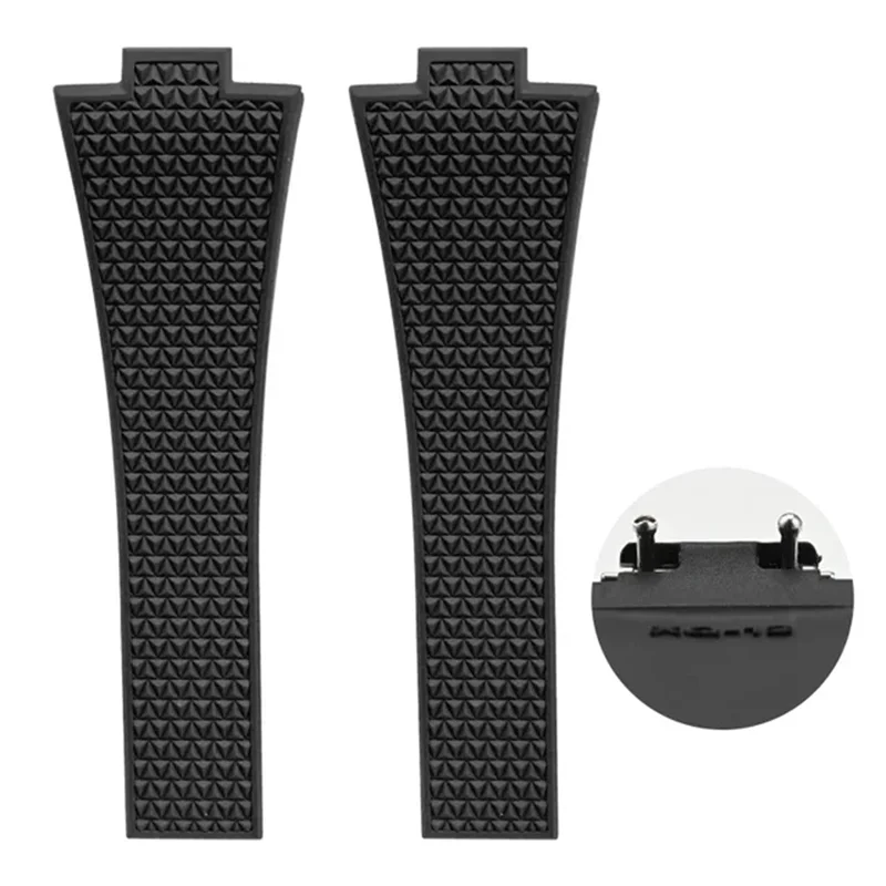 CTS Rubber strap for TISSOT PRX Powermatic 35mm 40mm 11mm 12mm Quick Release Spring Bar Watch Straps FKM Black Navy