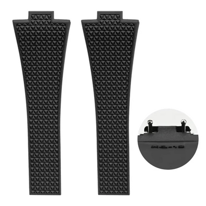 CTS Rubber strap for TISSOT PRX Powermatic 35mm 40mm 11mm 12mm Quick Release Spring Bar Watch Straps FKM Black Navy
