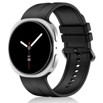 Original Silicone Strap for Samsung Galaxy Watch 9 8 44mm 40mm, Correa Band for Galaxy Watch 9 8 Classic 46mm, Accessories