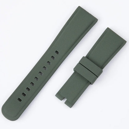 Quick Release FKM Rubber Waterproof Watch Strap, 18/19/20/21/22/23/24mm, for Oris Seiko Omage Rolex