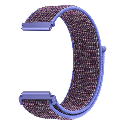 Bracelet à boucle en Nylon pour Amazfit Bip 6/5/GTS 4/3/2/2e/Mini/GTR 42mm/47mm/GTR 4/3 Pro Sport, 20mm/22mm, 2 bandes