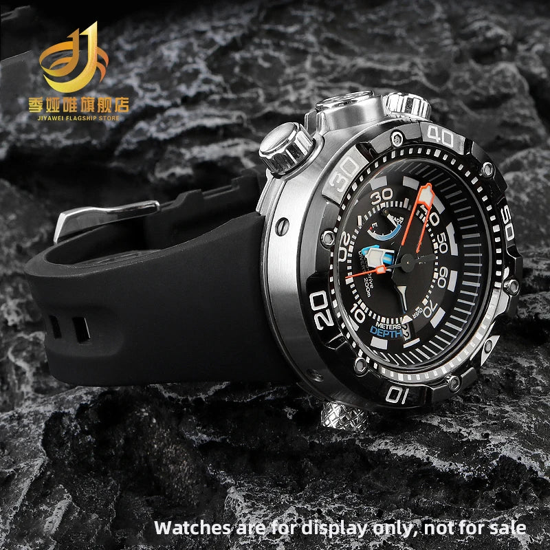 CITIZEN Silicone Resin Diver Watch Strap, End Link Connector, Aqualand, Ecozilla, BN2021, BN2024, BN2029