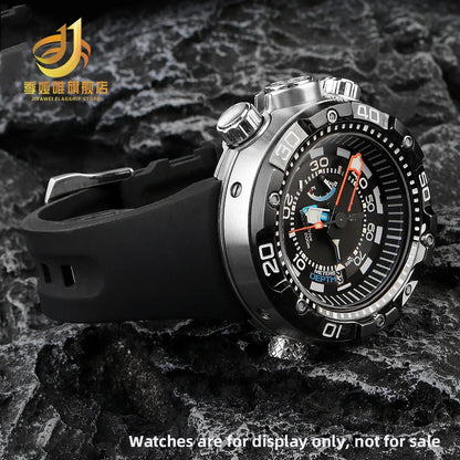 CITIZEN Silicone Resin Diver Watch Strap, End Link Connector, Aqualand, Ecozilla, BN2021, BN2024, BN2029