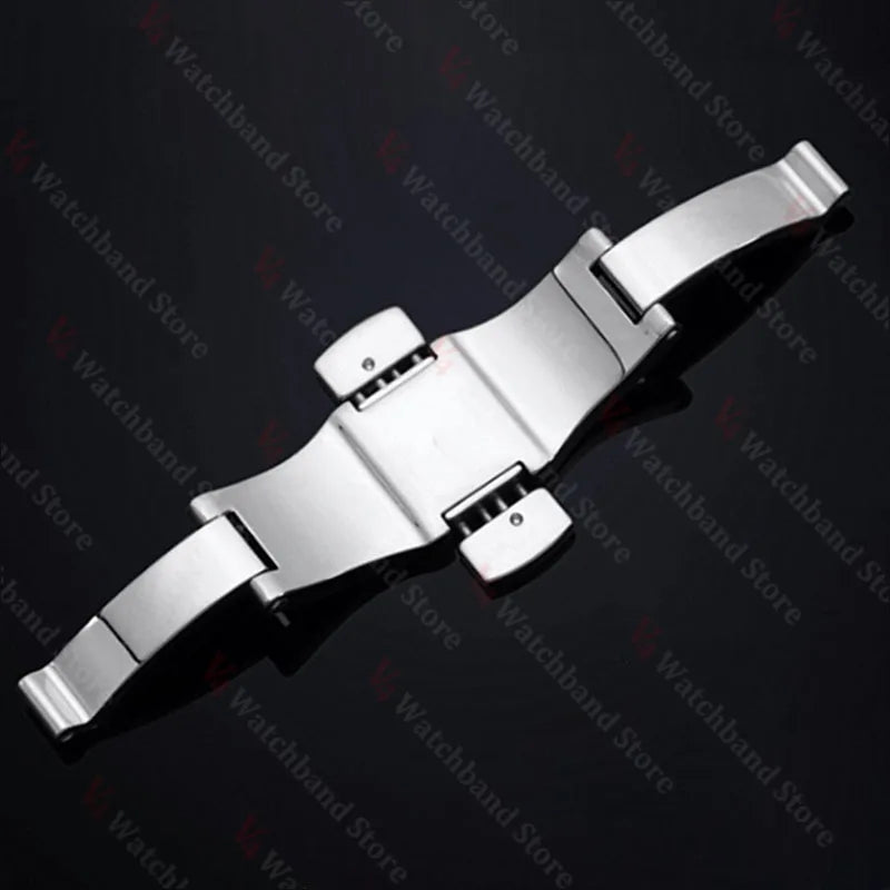 Uhrenarmband-Schließe 3/4,5/6 mm für Tissot T1853 T035617 T035439 Schmetterlingsfaltschließe, Metallverschluss 15/17/19/21/22/23/25/27 mm