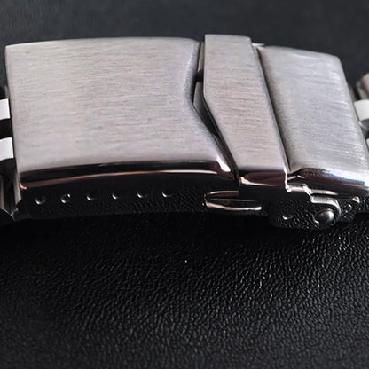 Bracciale di ricambio Jubilee 21 mm per Seiko Prospex Speedtimer SSC913P1/SSC915P1/SSC935P1/SSC939P1/SSC941P1/SSC947 in acciaio inossidabile