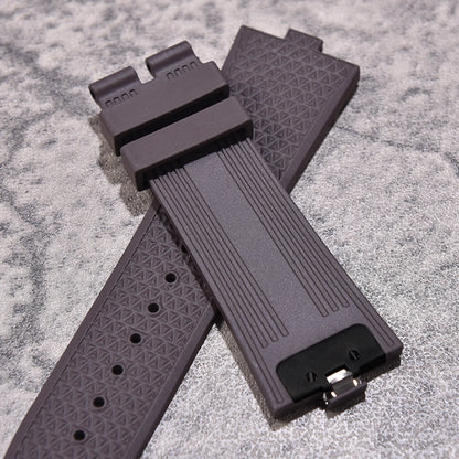 Bracelet en caoutchouc FKM à libération rapide de qualité supérieure 24mm*7mm pour montre Vacheron Constantin Overseas 4500V 5500V 7900V Style original Homme