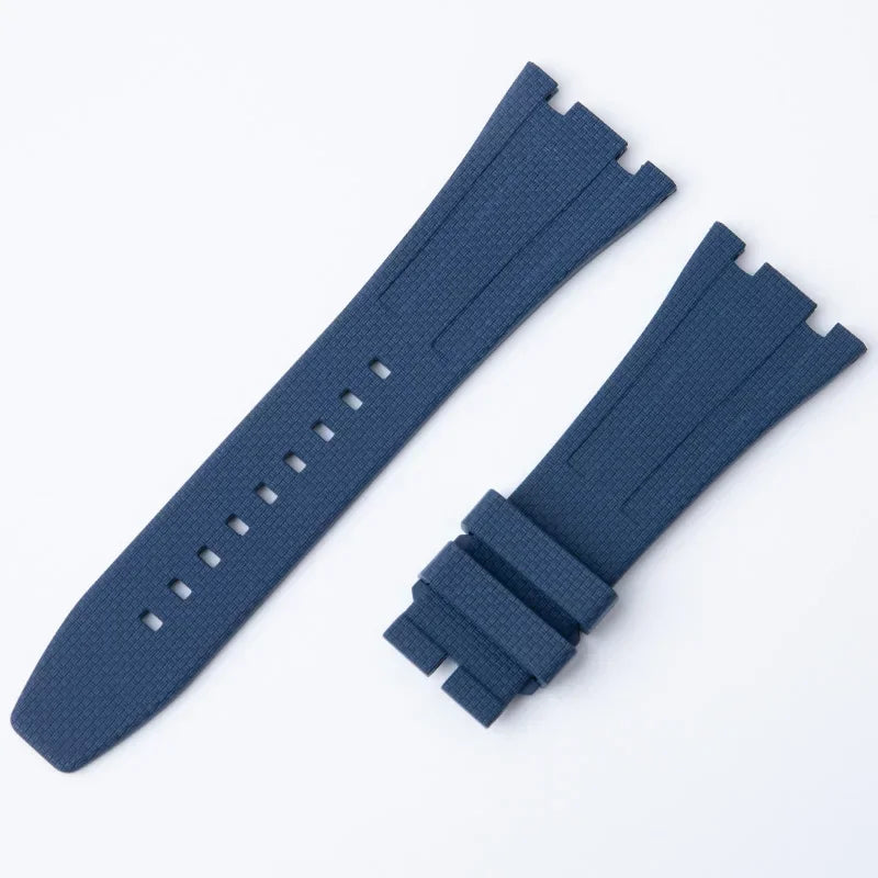 Nuovo cinturino per orologio in gomma fluorurata FKM da 26 mm per AP Audemars Piguet 15400 15500 26331 41 mm, cinturino, fascia