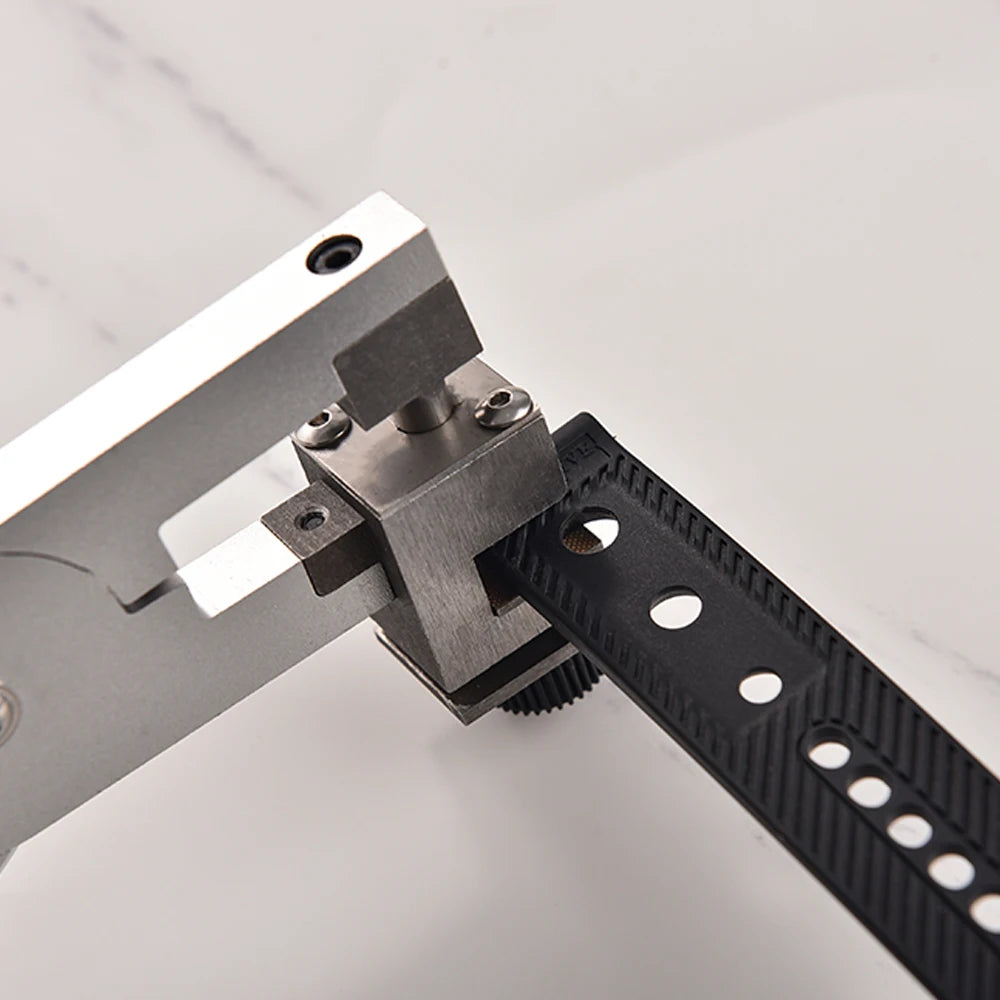 Pince universelle de coupe de Bracelet de montre en caoutchouc et cuir, loquet de barre à ressort, outil manuel, pince de perçage de trous de Bracelet de montre droit