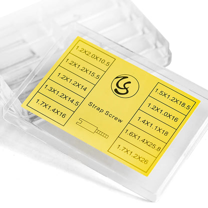 50 vis pour bracelet de montre Rolex en acier inoxydable, tiges de fixation, outils de réparation de montres, pièces et accessoires, boîte à outils