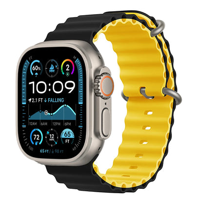 Bracelet Ocean pour Apple Watch Ultra 3 2, 49mm 46mm 44mm 40mm 45mm 41mm 42mm, Correa Bracelet iWatch Series 11 10 9 SE 8 7 6 5 4