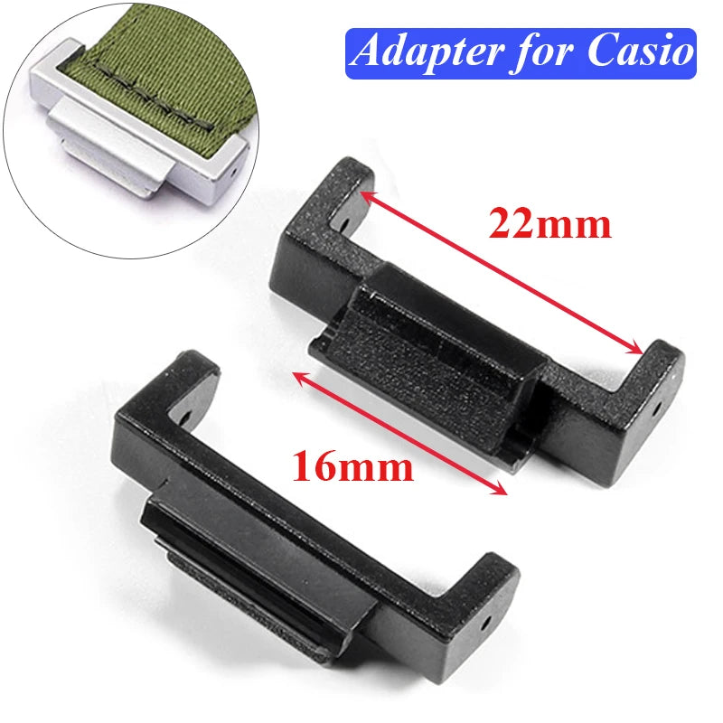Adattatore per cinturino dell'orologio da 16 mm per Casio GA-110/100/120 GD-100/110/120 DW-5600 GW-M5610, accessori connettore modificati per orologio GA-2100