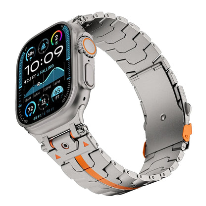 Bracelet en acier inoxydable de luxe pour Apple Watch Ultra 49 mm, séries 10, 46 mm, 45, 44, 42, bracelet pour iWatch 9, 8, 7, 6, 5, 4