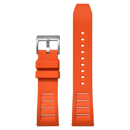 Premium Fluoro Rubber Watch Strap, FKM Watchband, Quick Release Watch Strap, Wrist Belt for Diving Watch Accessories, 20mm, 22mm, New